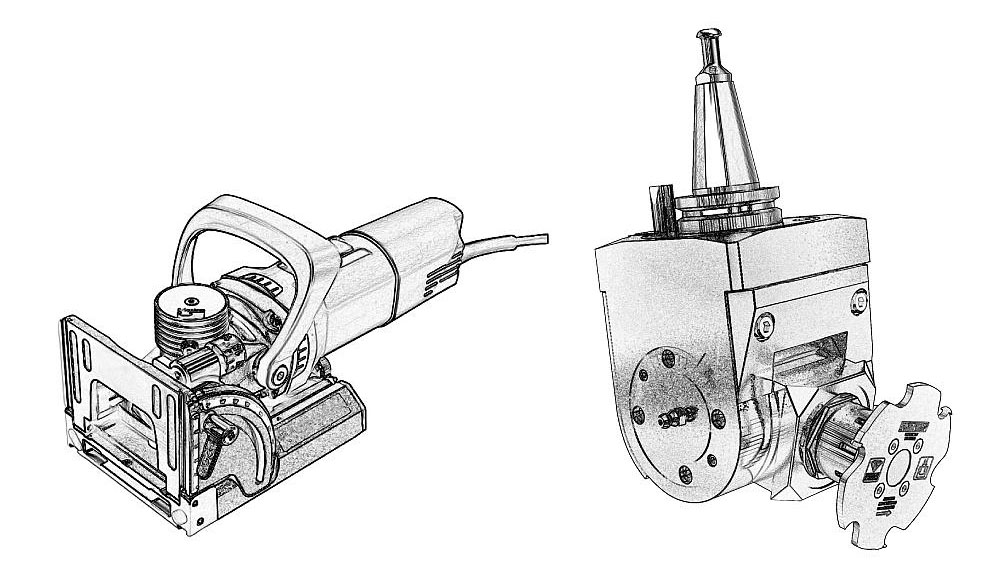 Lamellofräser & Flachdübelfräser