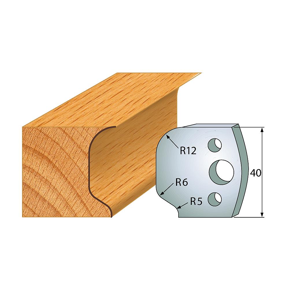 Profil 048 - Profilmesser-Paar 40×4 mm SP