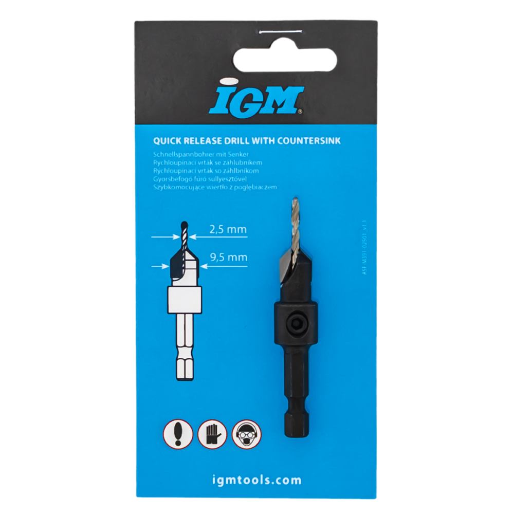 IGM M391 Schnellspannbohrer mit Senker