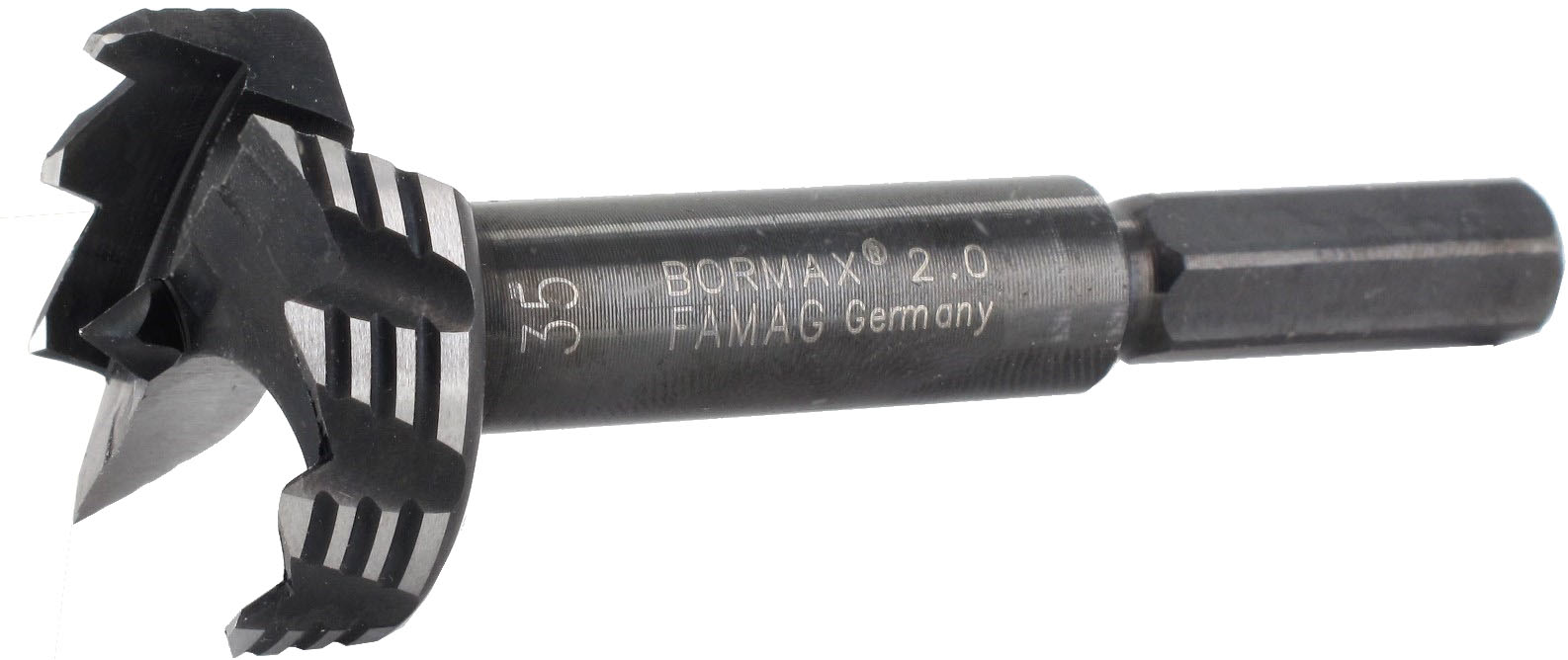 FAMAG 1622 Bormax/1630 Satz im Holzkoffer, 16-teilig: Ø 1/4 - 2.1/8 Zoll