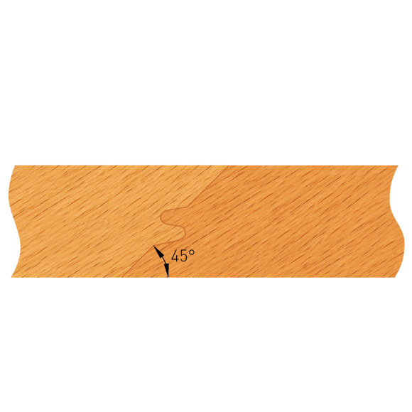 Profilmesser 40×21,5×2 mm für F623-140