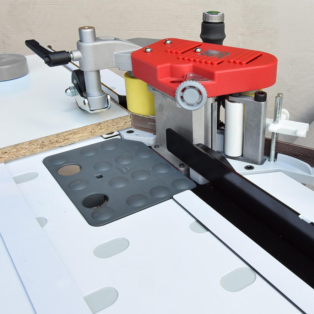 IGM Stationärtisch mit Auflageteller für Kantenleimer und Kantenfräse