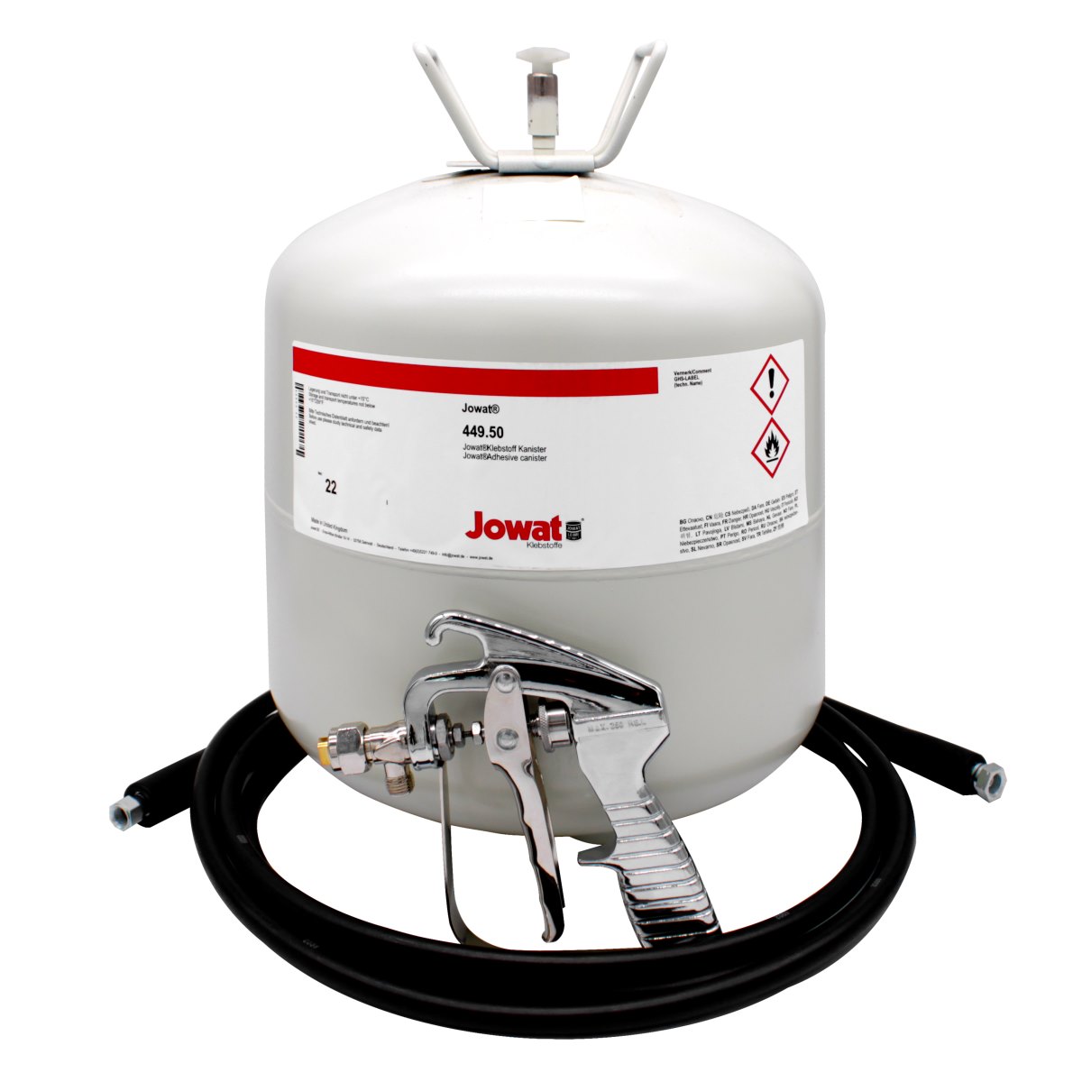 Jowat® 449.50 Kontaktkleber - Der Sprühfähige - 22 l Set