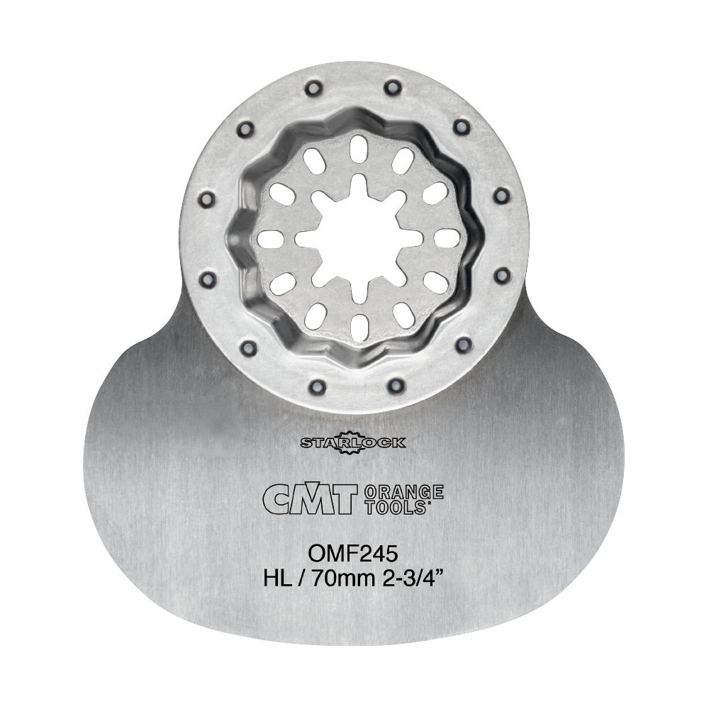 CMT Starlock Schneidemesser „pilzförmig“ HL - 70 mm, Set 5 St.