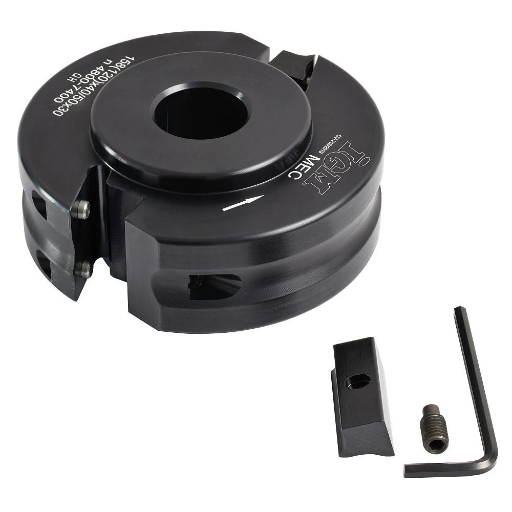 Universal-Messerkopf MEC - D120x40-50 d30 ALU