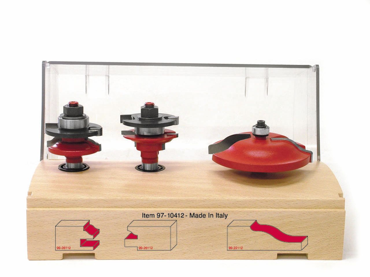 Schranktürgarnitur 3 Fräser