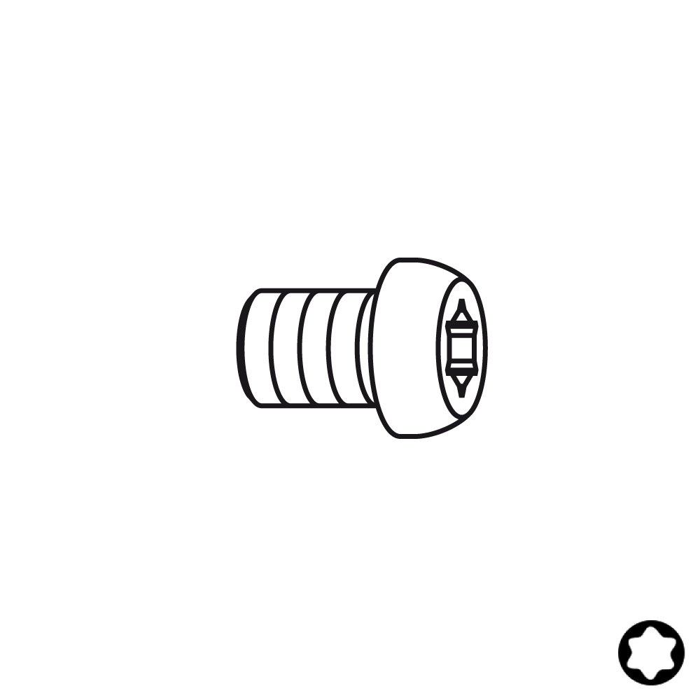 Schraube TBEI - M5x8x10,5 D9,2 CMT