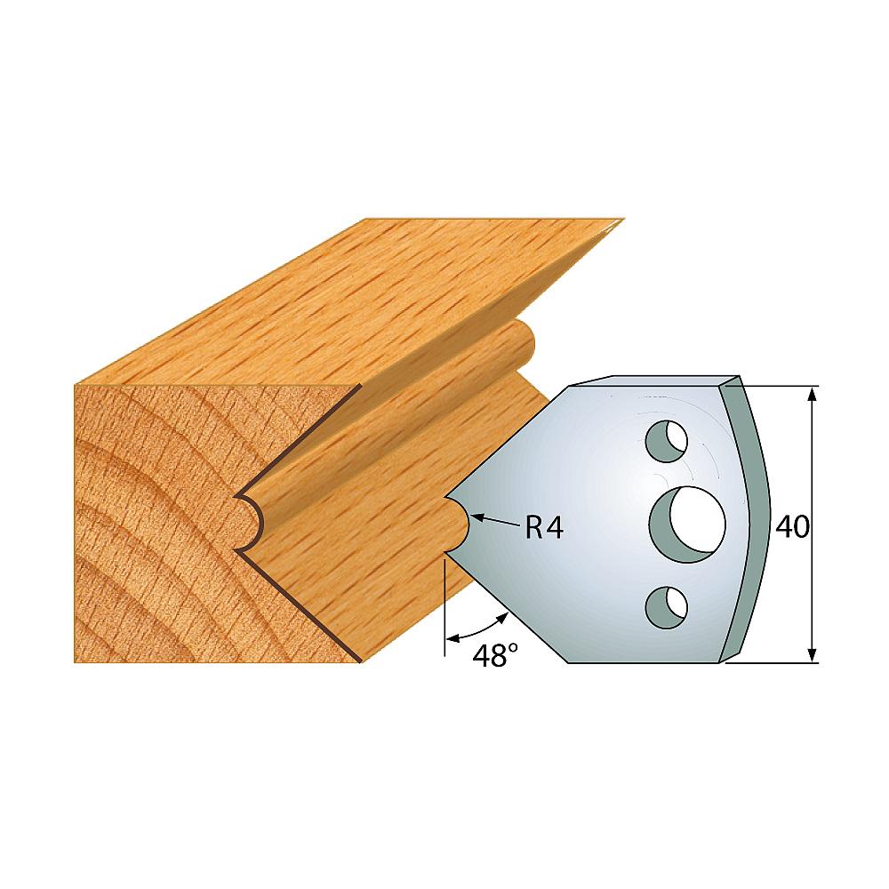 Profil 080 - Profilmesser-Paar 40×4 mm SP