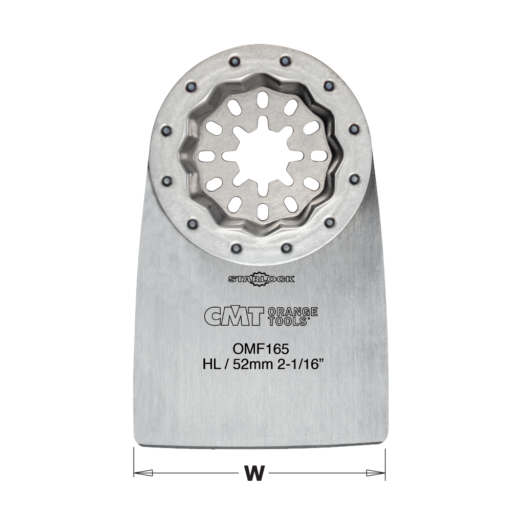 CMT Starlock Spatule souple pour tous les matériaux HL - 52mm