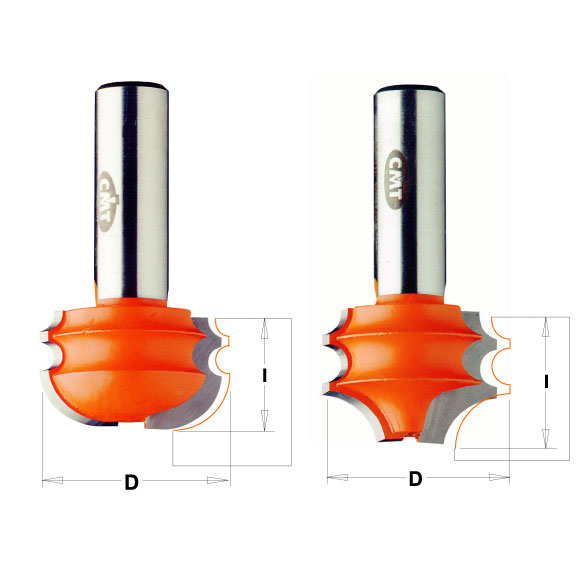 CMT C956 Universalfrässystem - D31,7x19 profil B S=12 HW