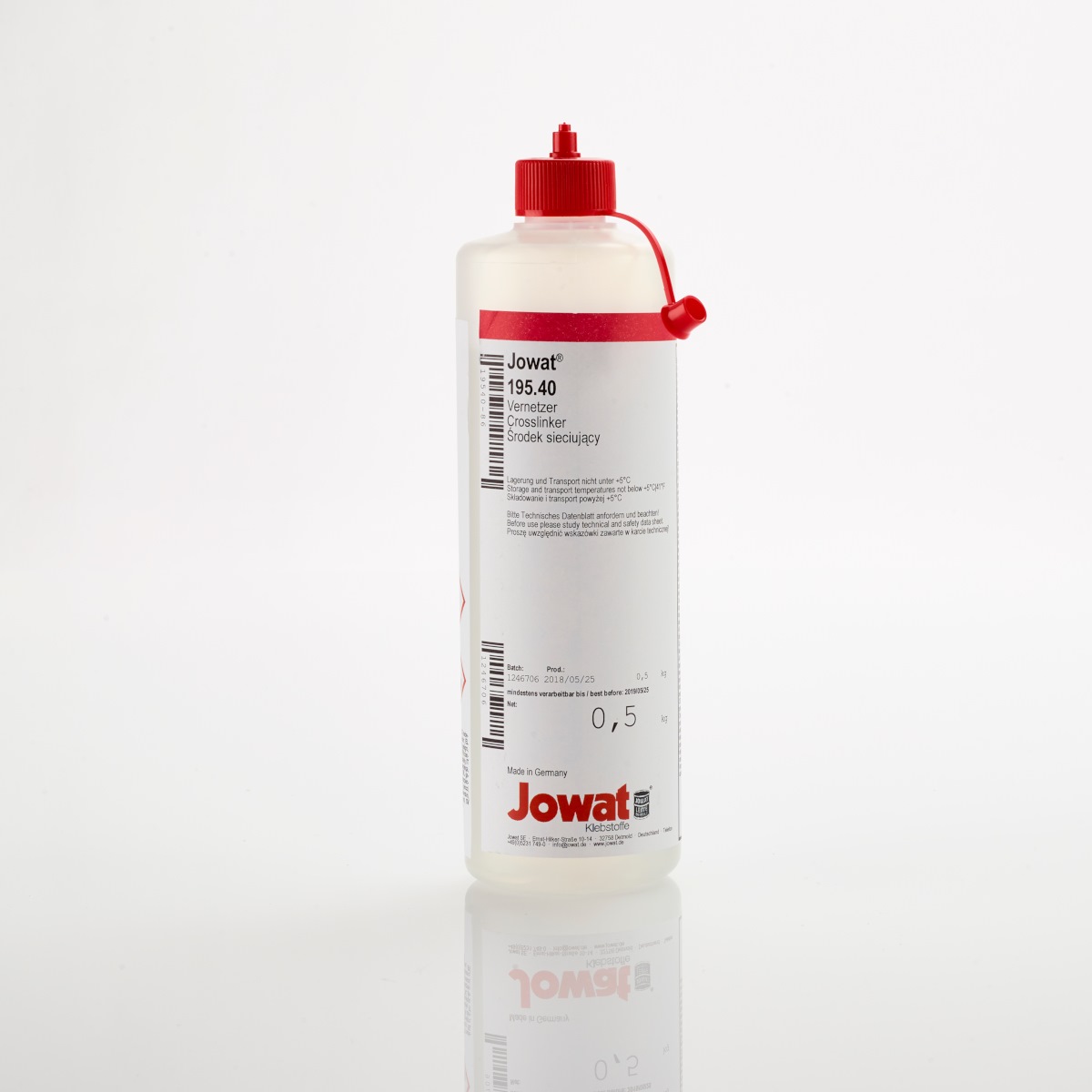 Jowat® 195.40 Klebstoff-Vernetzer transparent - 0,5 kg