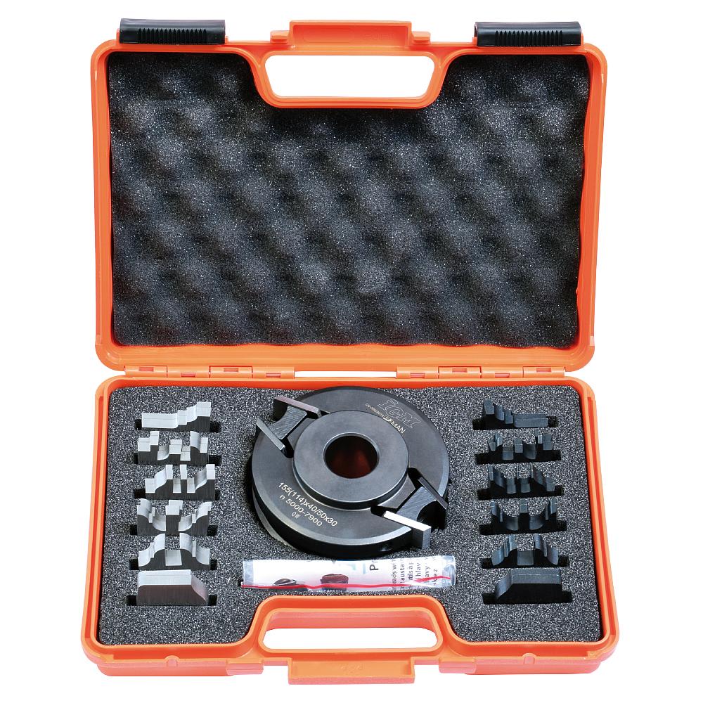 Universal-Set für Möbeltüre 7-teilig MAN - D120x40-50 d30 STAHL