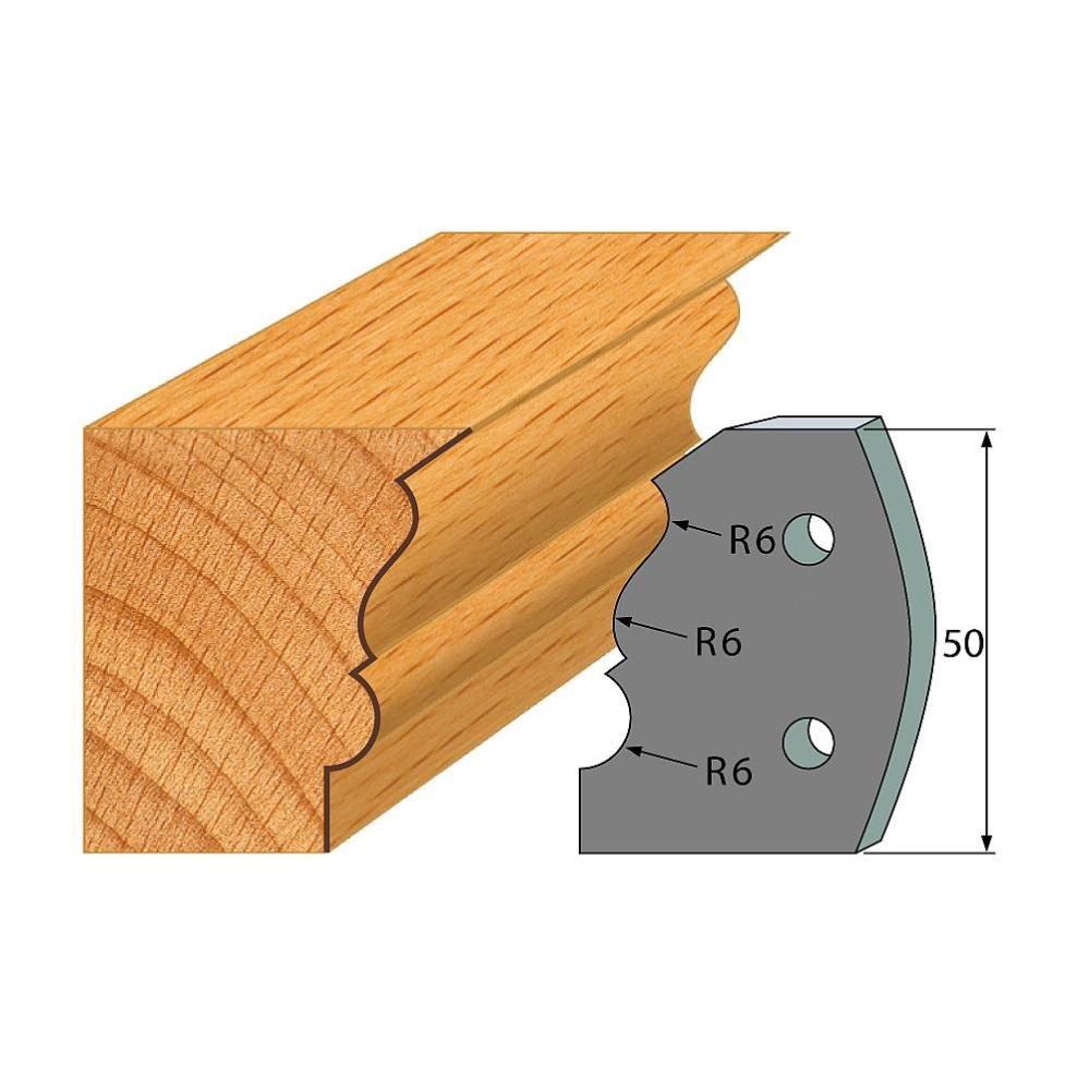 Profil 509 - Abweiser-Paar 50×4 mm SP