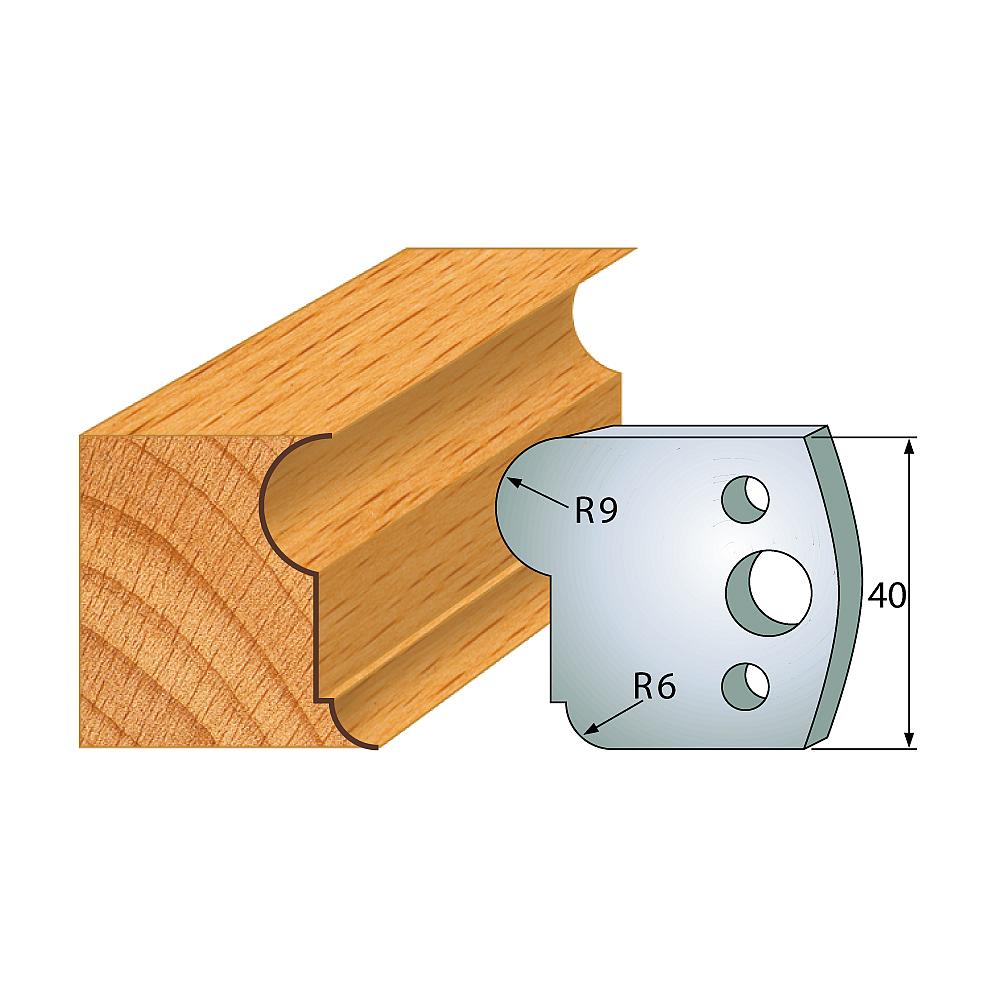 Profil 055 - Profilmesser-Paar 40×4 mm SP