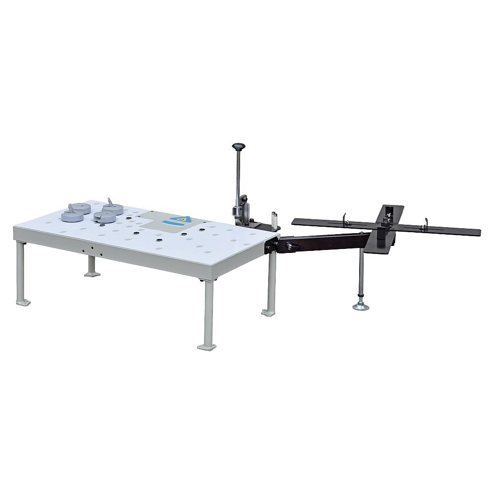 IGM Stationärtisch mit Auflageteller für Kantenleimer und Kantenfräse