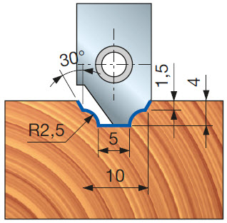 Profilmesser NC01M Profil 3