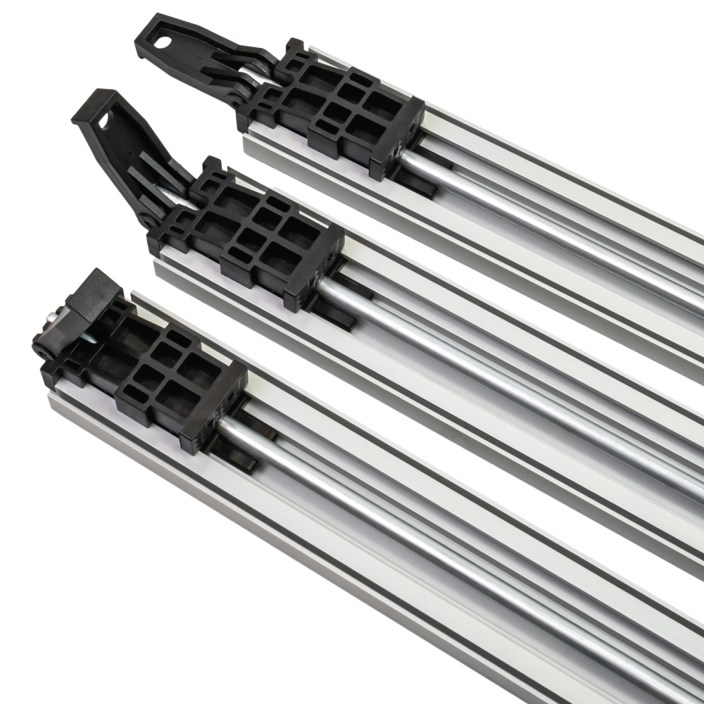 IGM Klemmschiene mit Messskala - 1270 x 50 mm