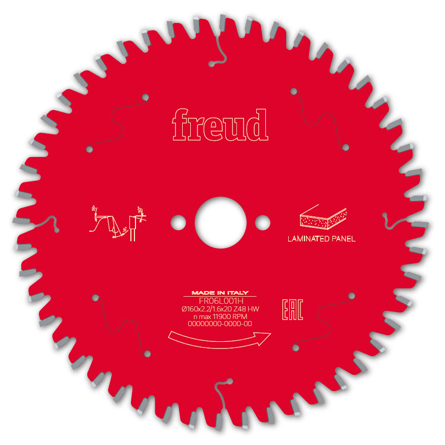 Freud Kreissägeblatt für beschichtete Platten