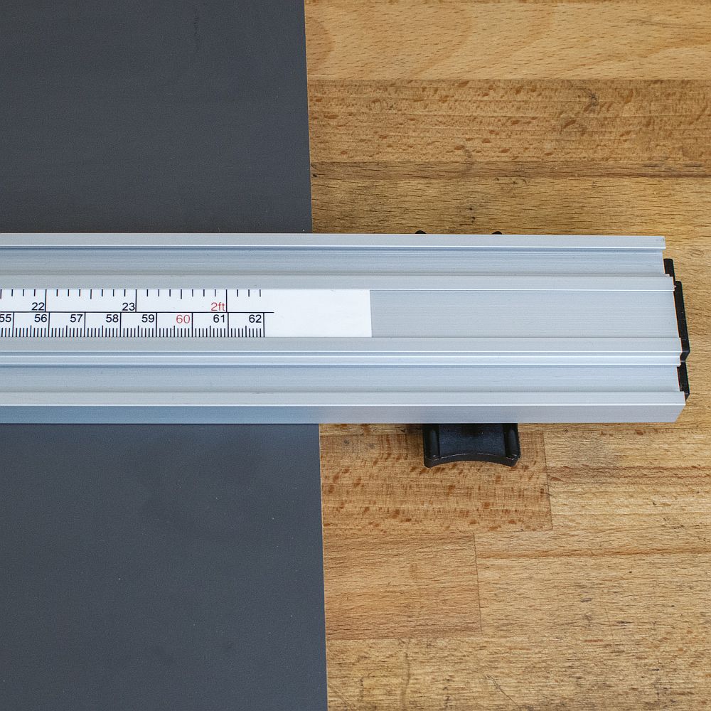 IGM Klemmschiene mit Messskala - 1270 x 50 mm