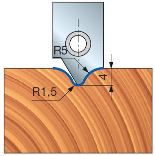Profilmesser NC01M Profil 5