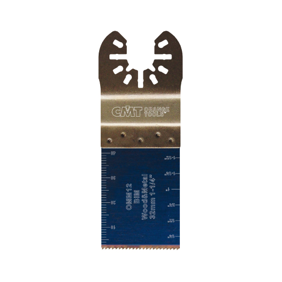 CMT Tauch- und Bündigschnitt BIM, im Holz und Metall - 32 mm, Set 5 St.