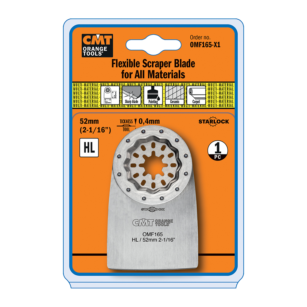 CMT Starlock Spatule souple pour tous les matériaux HL - 52mm