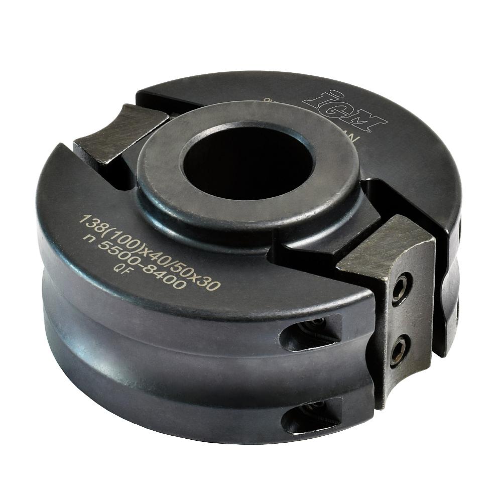 Universal-Messerkopf MAN - D100x40-50 d30 STAHL