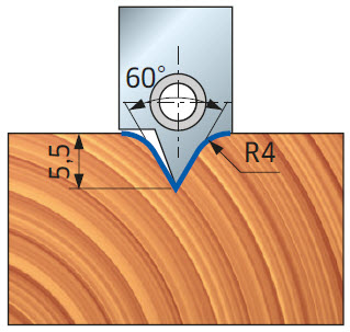 Profilmesser NC01M Profil 1