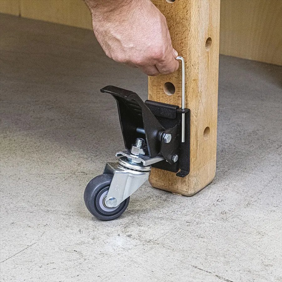 IGM CK4 Schnellspannplatten für Räder, 4er-Set