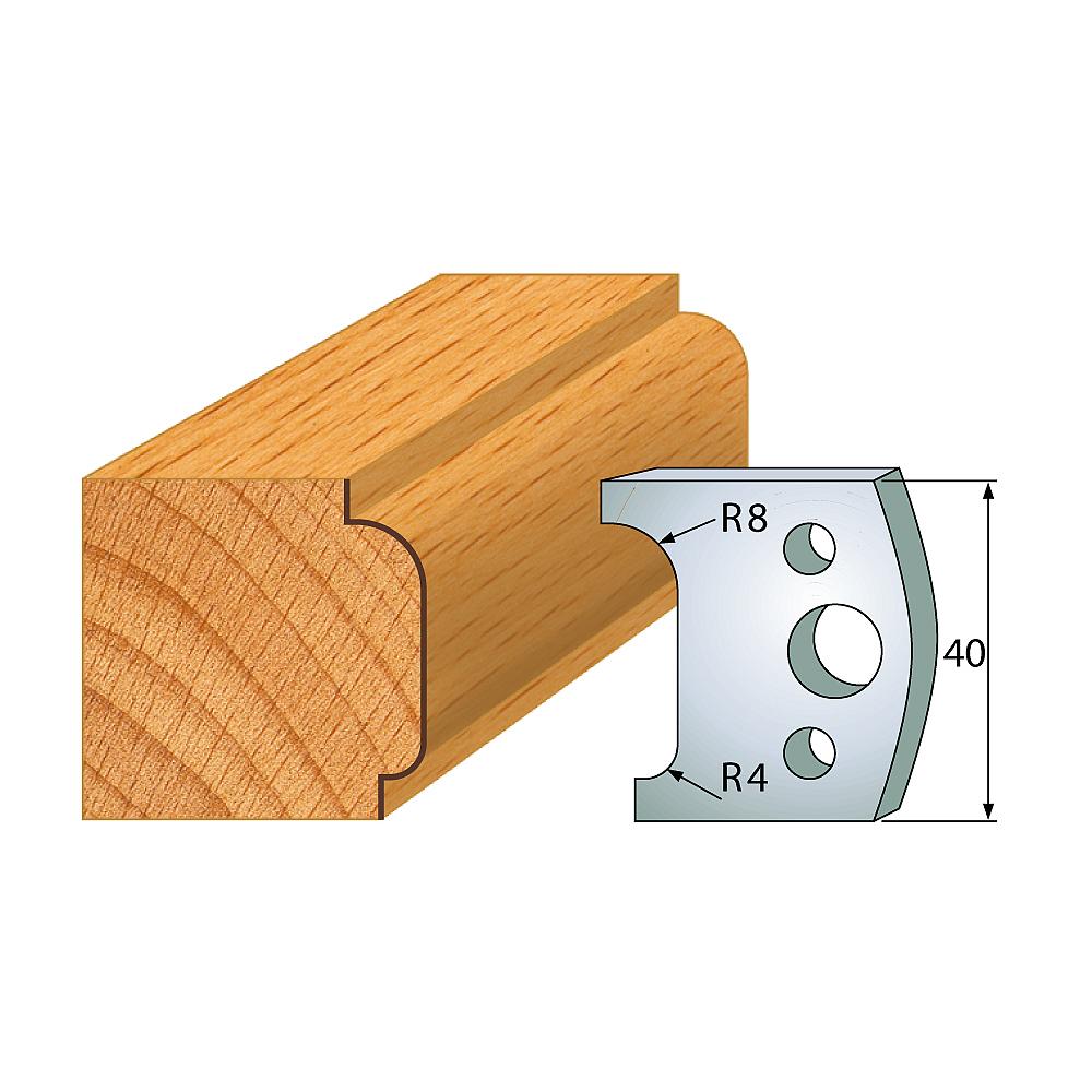 Profil 070 - Profilmesser-Paar 40×4 mm SP