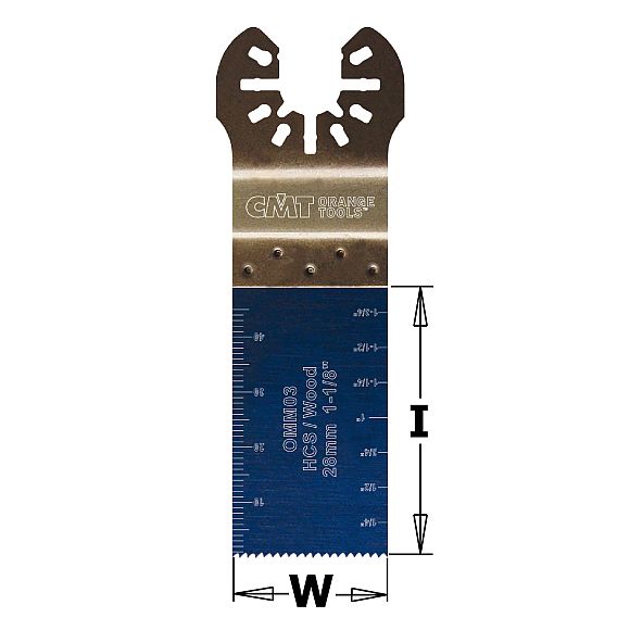 CMT Tauch- und Bündigschnitt HCS, im Holz - 28 mm