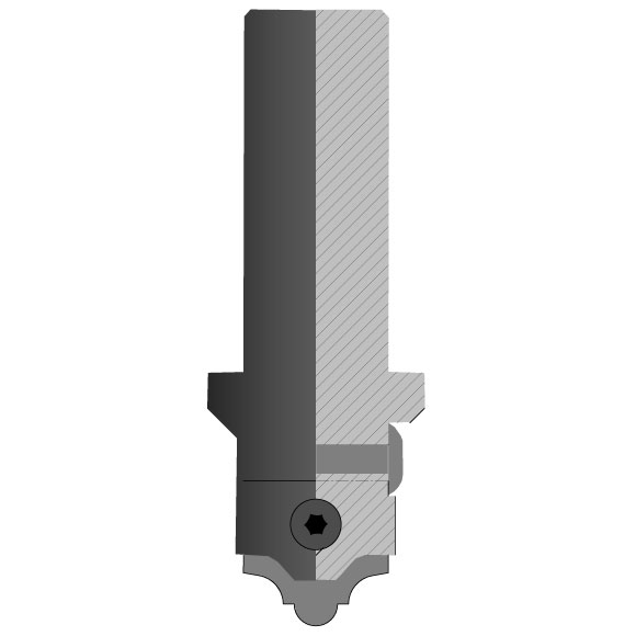 C616 Fräserkörper mit 20mm Schaft