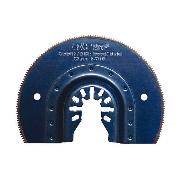 CMT Riff-Segmentsägeblatt BIM für Holz und Metall - 87 mm