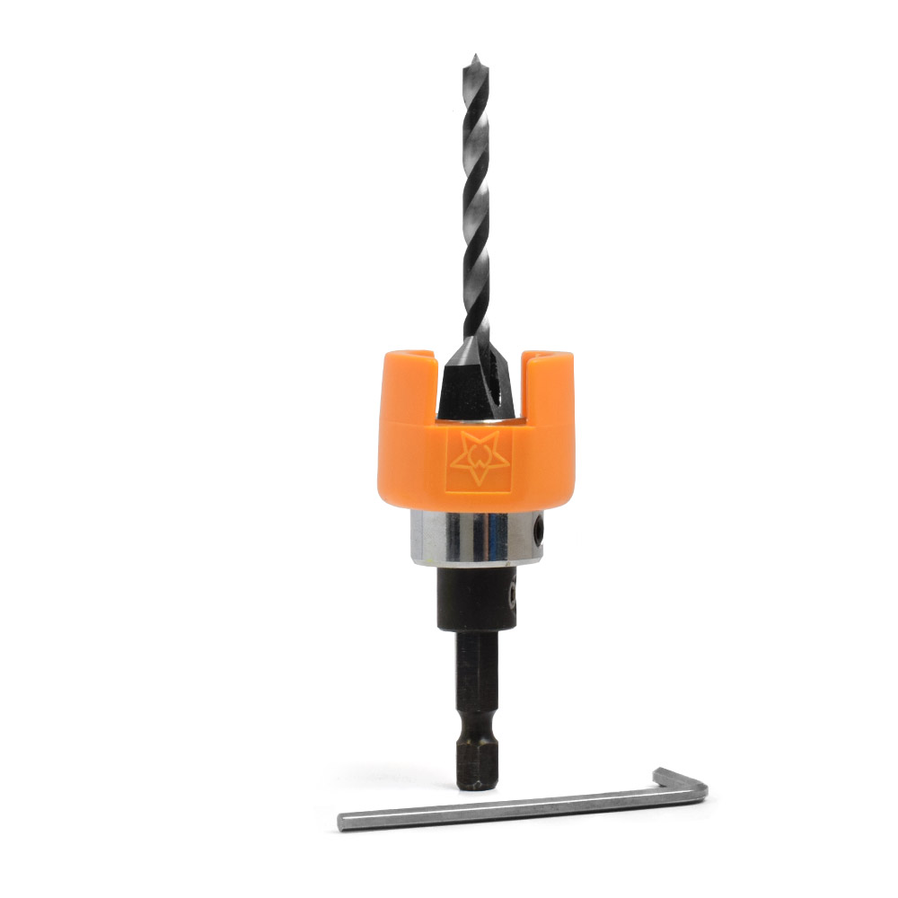 Patio Senker mit HSS Bohrer - D4-12 für Schraube 4