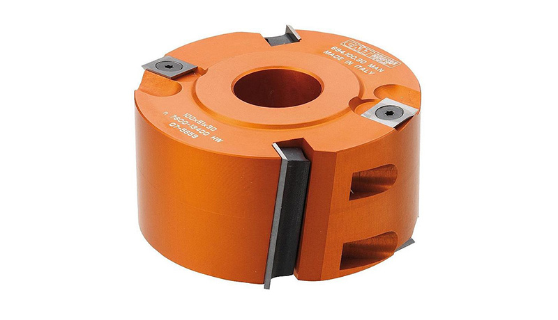 Falzfräser mit Bohrung