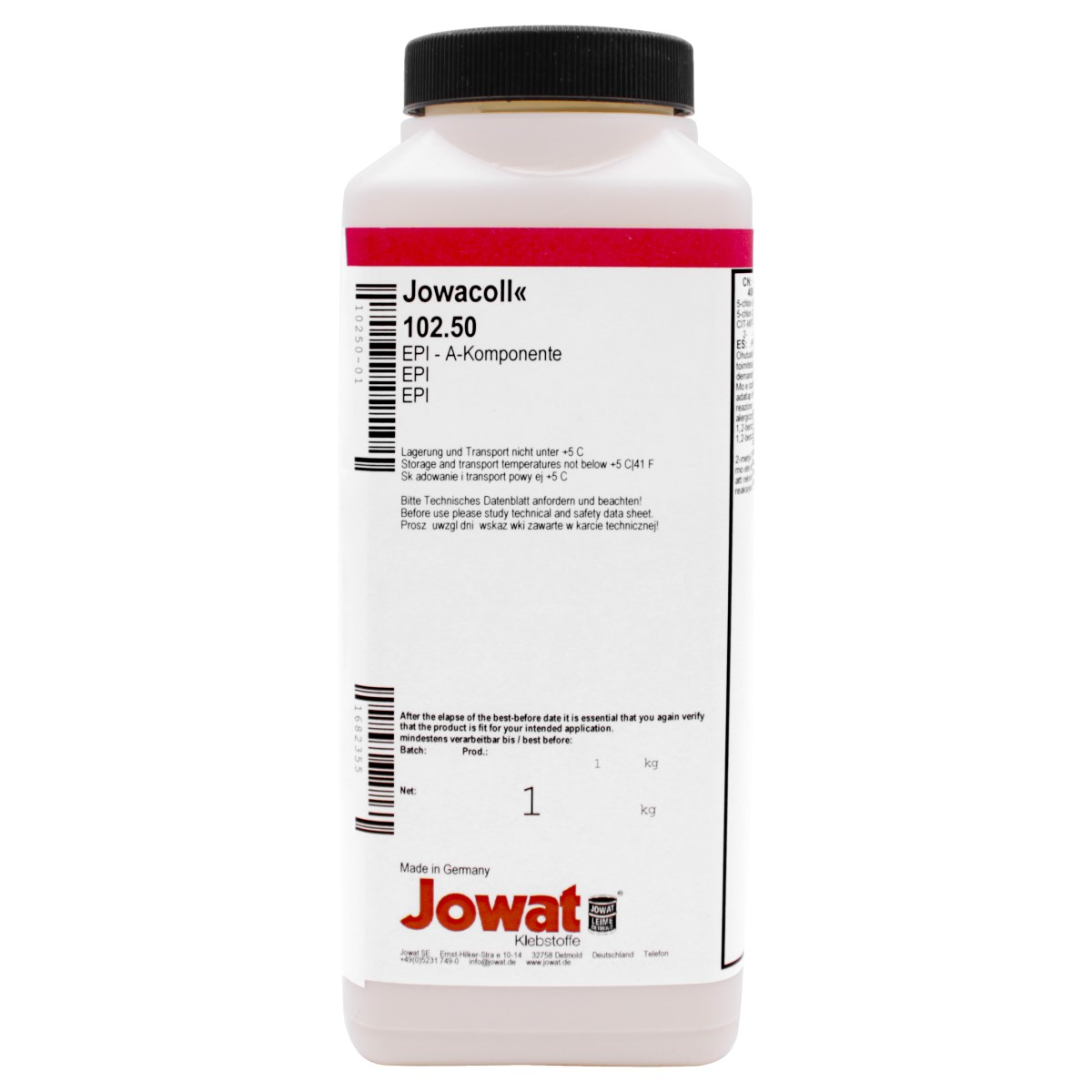 Jowacoll&reg; 102.50 EPI 2K Copolymer hochfester Holzleim D4