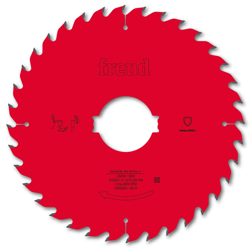 Freud LM08 Kreissägeblatt Mehrblattsägeblatt mit extra schmaler Schnittbreite