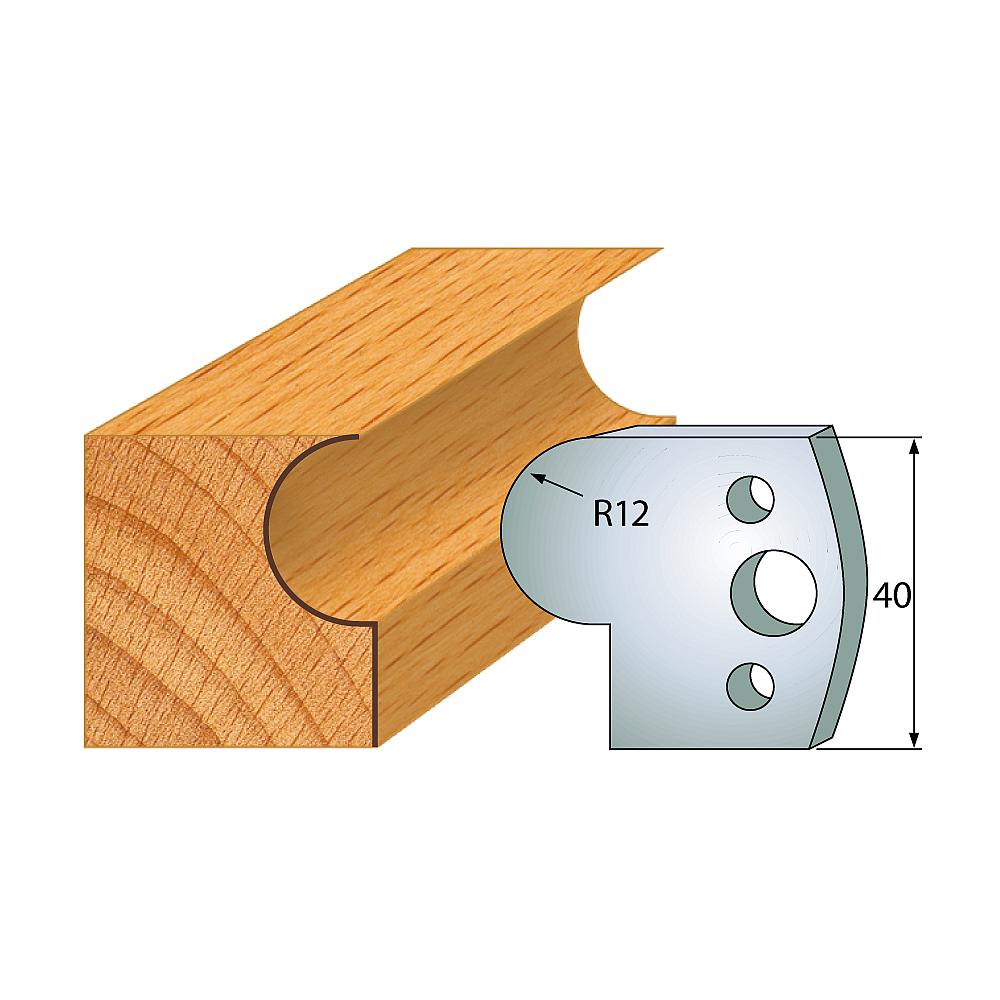 Profil 058 - Profilmesser-Paar 40×4 mm SP