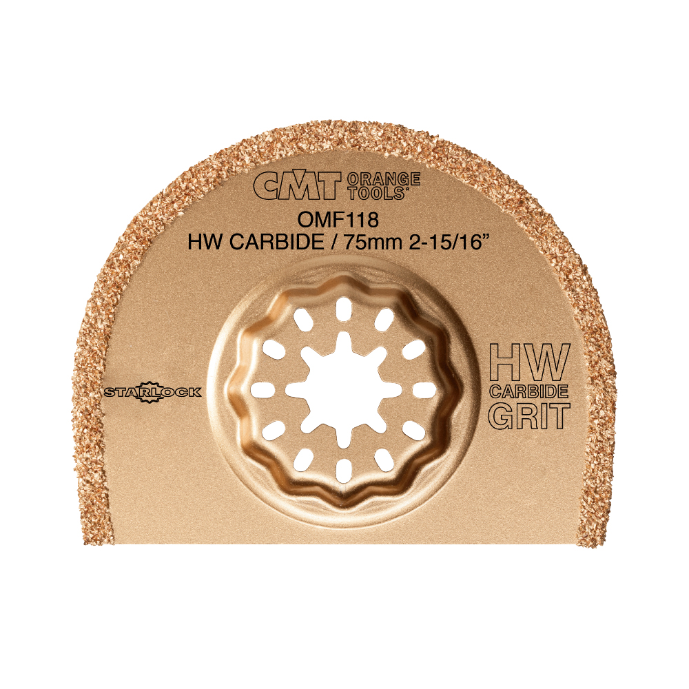 CMT Starlock Riff-Radialsägeblatt CARBIDE, aus Hartmetall - 75 mm