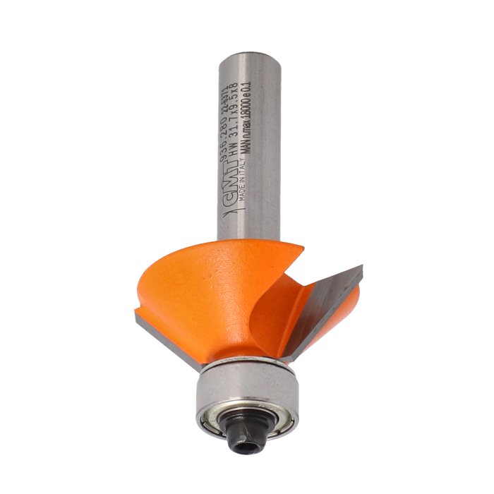 CMT 936.280.11  (c936.280.11) - CMT Fasefräser 45° · Ø 31,7 mm · NL=9,5 mm · Schaft 8 mm