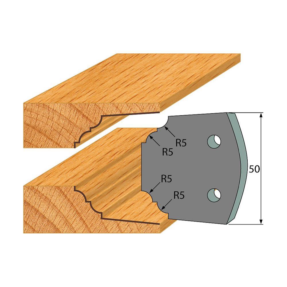 Profil 580 - Abweiser-Paar 50×4 mm SP