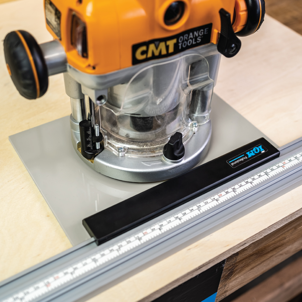 IGM Universal-Führungsbasis für Klemmschiene mit Messskala