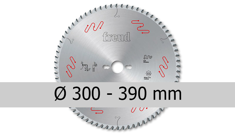 Kreiss&auml;geblatt &Oslash; 300-390 mm