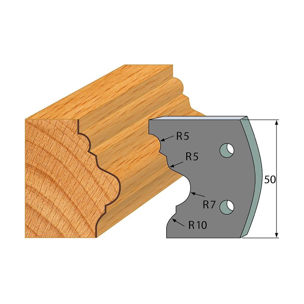 Profil 508 - Abweiser-Paar 50×4 mm SP