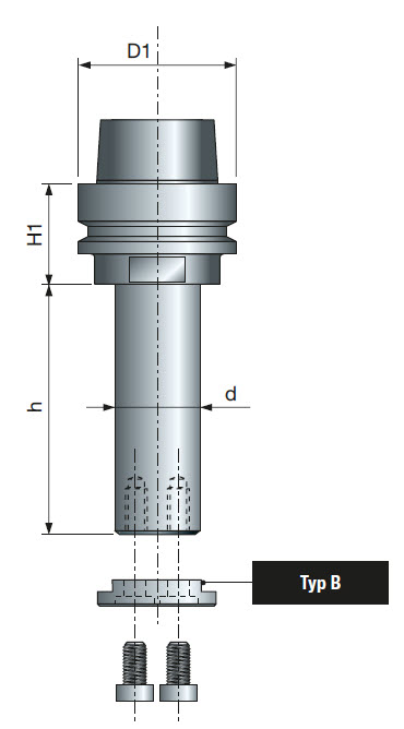 Freud MP07M30050-0000 - Hochpräzisions-Spindel, HSK 63 E
