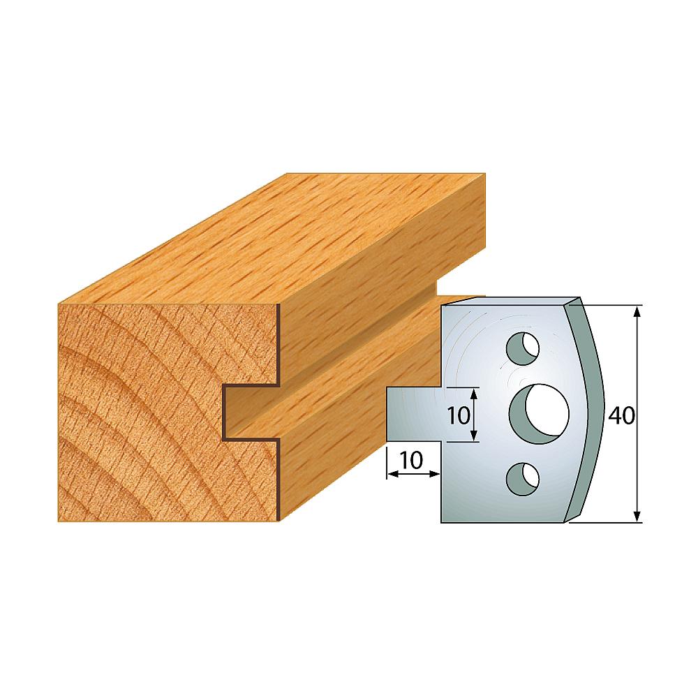 Profil 091 - Profilmesser-Paar 40×4 mm SP