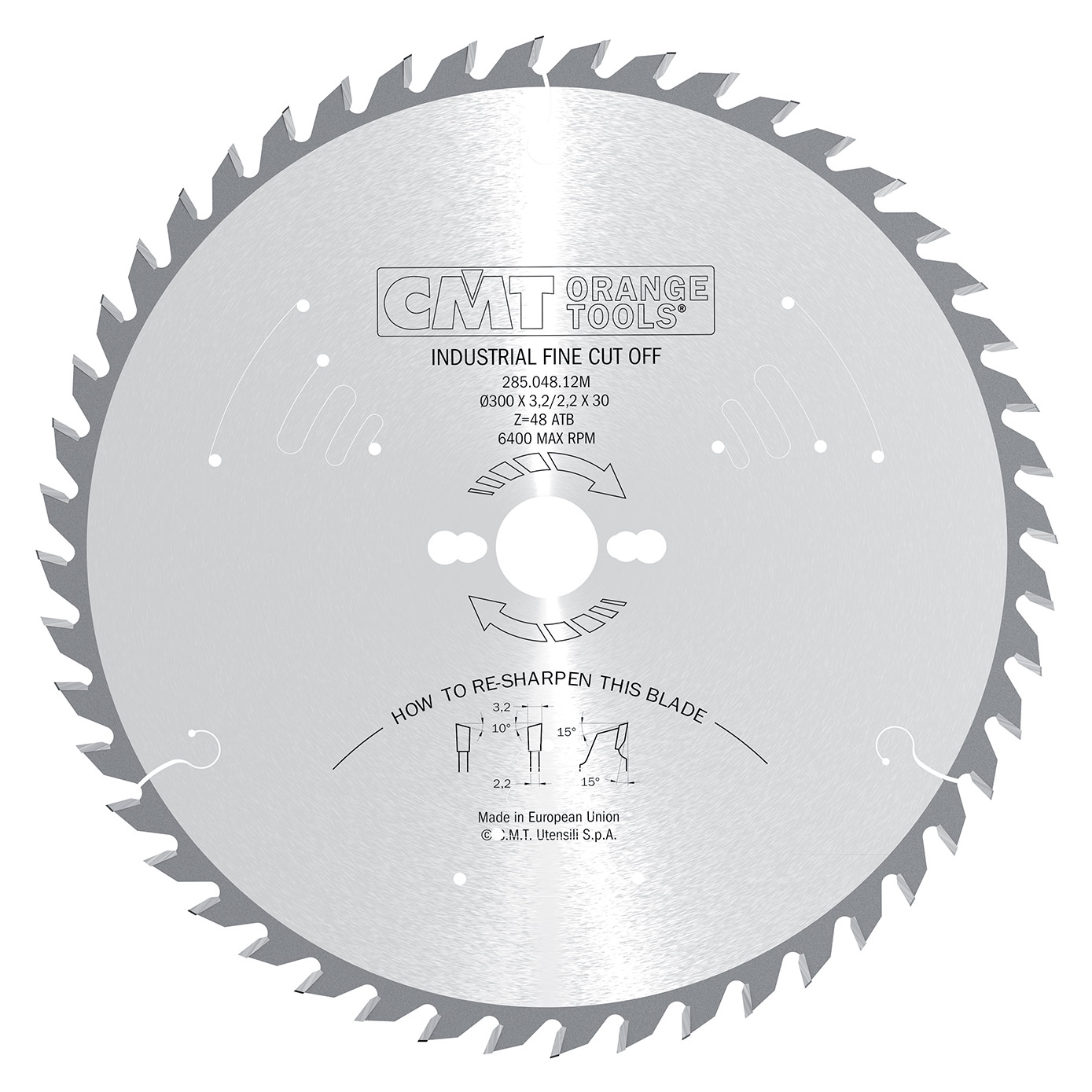 CMT INDUSTRIAL Kreissägeblatt für Querschnitte