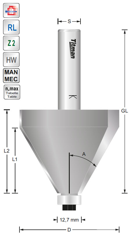 Anlauflager D=15 d=6.35