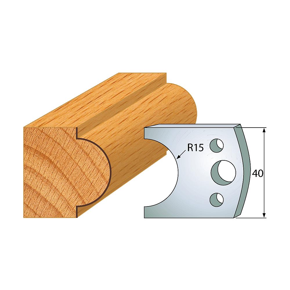 Profil 066 - Profilmesser-Paar 40×4 mm SP