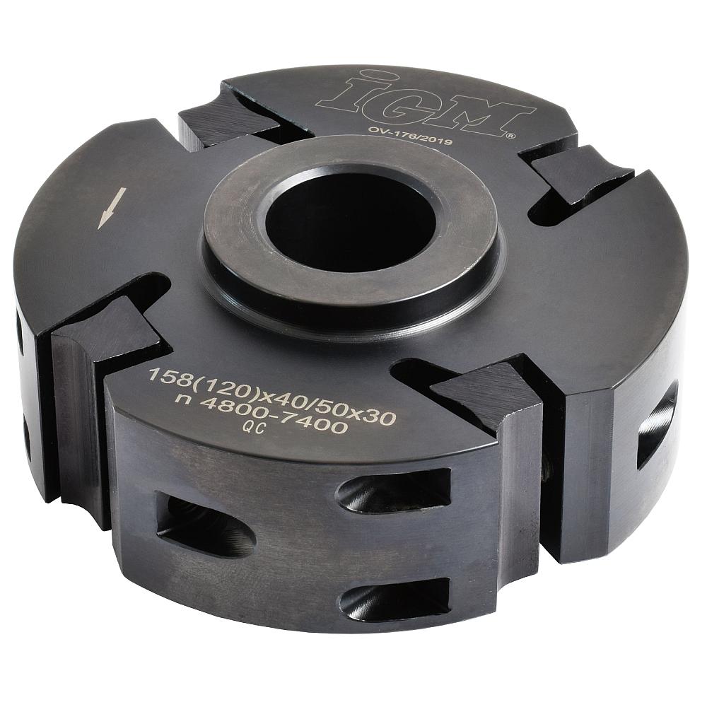 Universal-Messerkopf MEC - D120x40-50 d30 Z4 STAHL